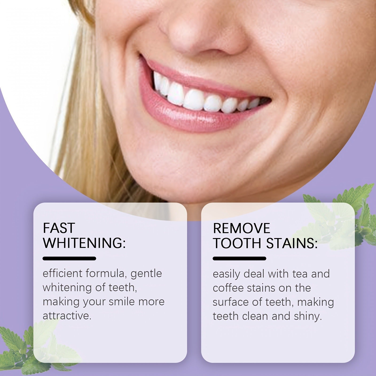 Purple Whitening Teeth Strips
