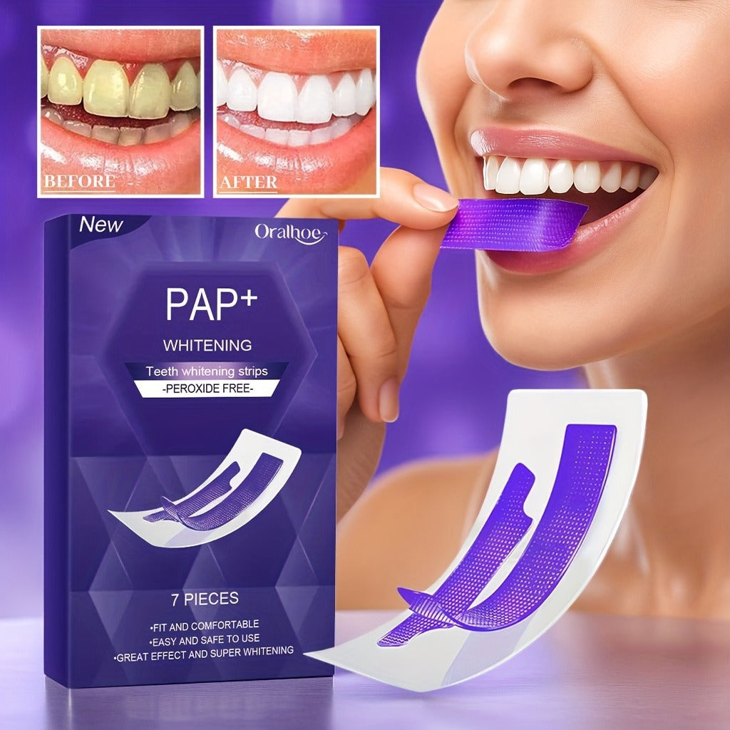 Purple Whitening Teeth Strips
